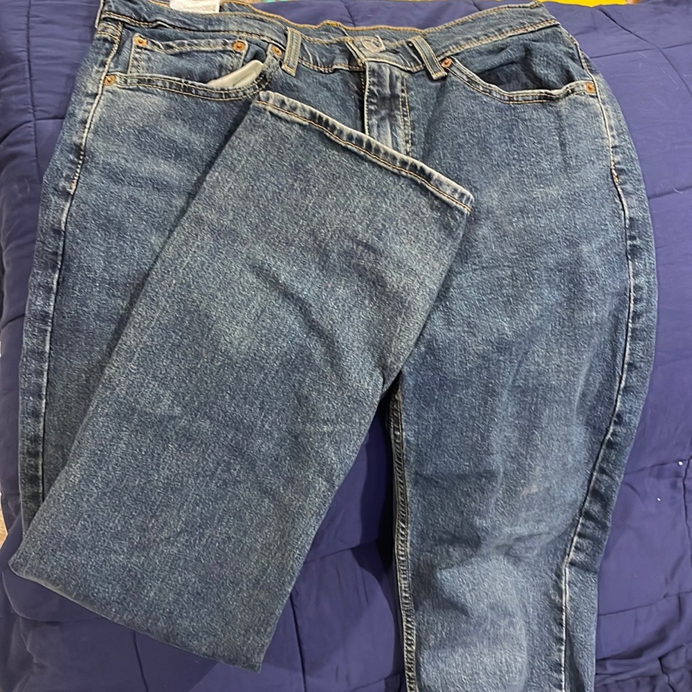 Mens relaxed fit jeans